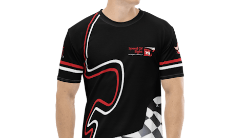 Alll over print t front